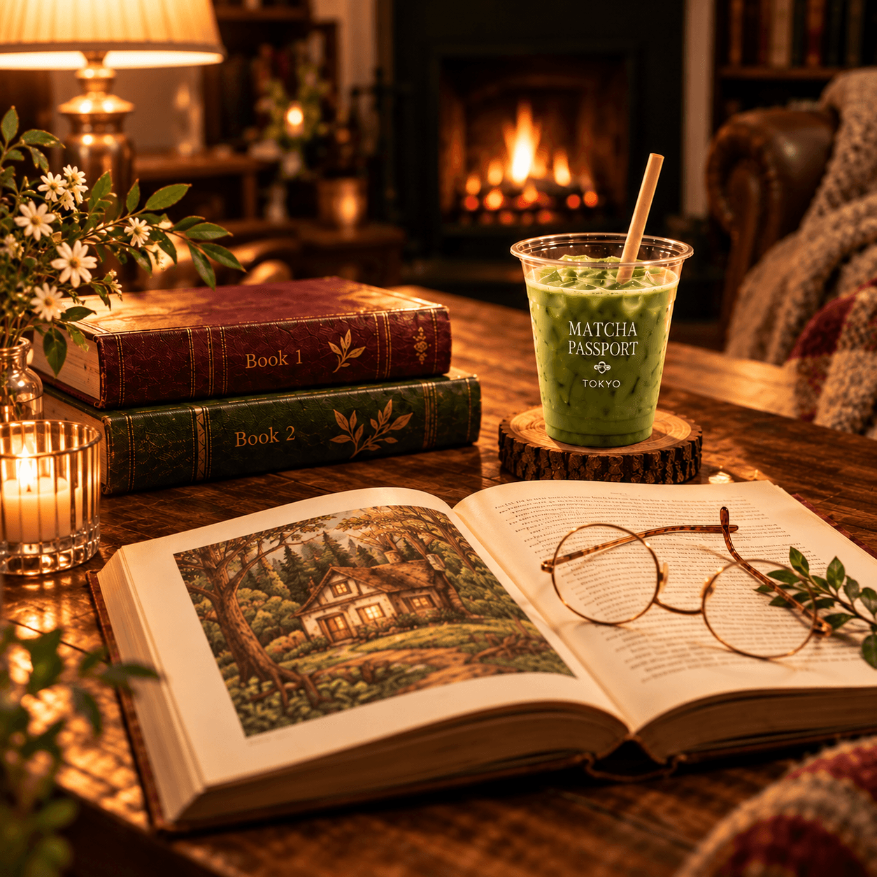 Book Tasting: A New Kind of Book Club with Matcha