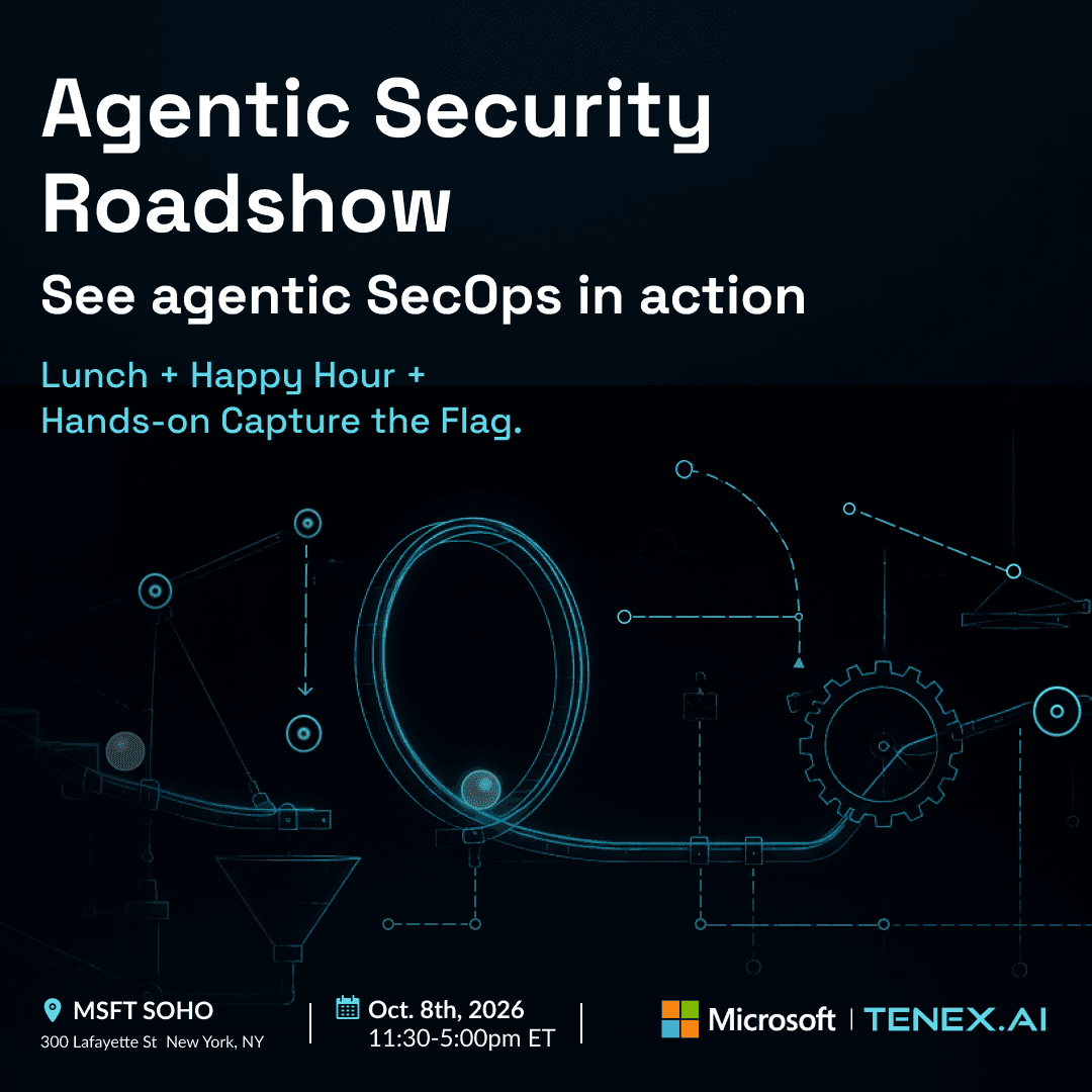 Agentic Security Roadshow @ Microsoft SoHo