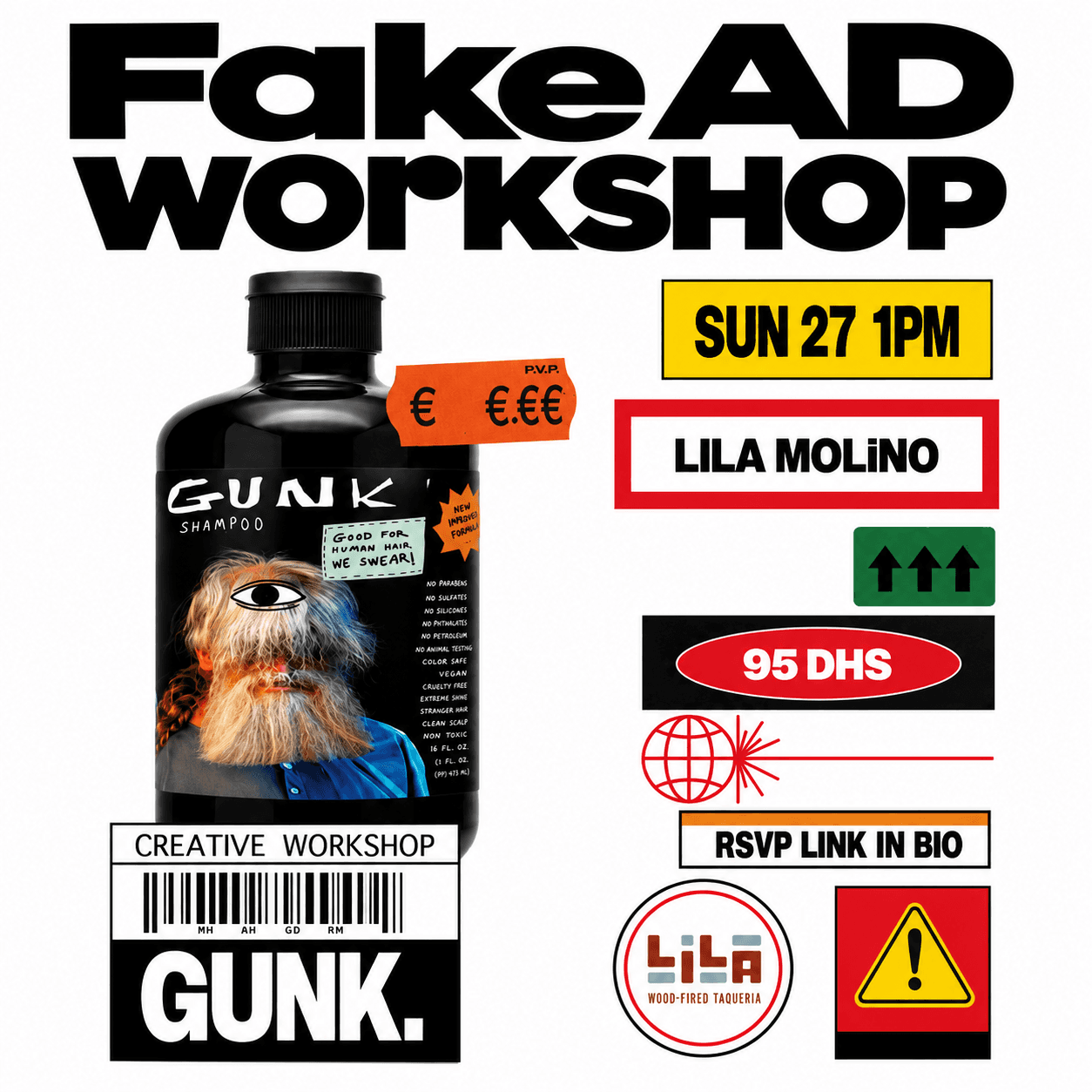 FAKE AD WORKSHOP