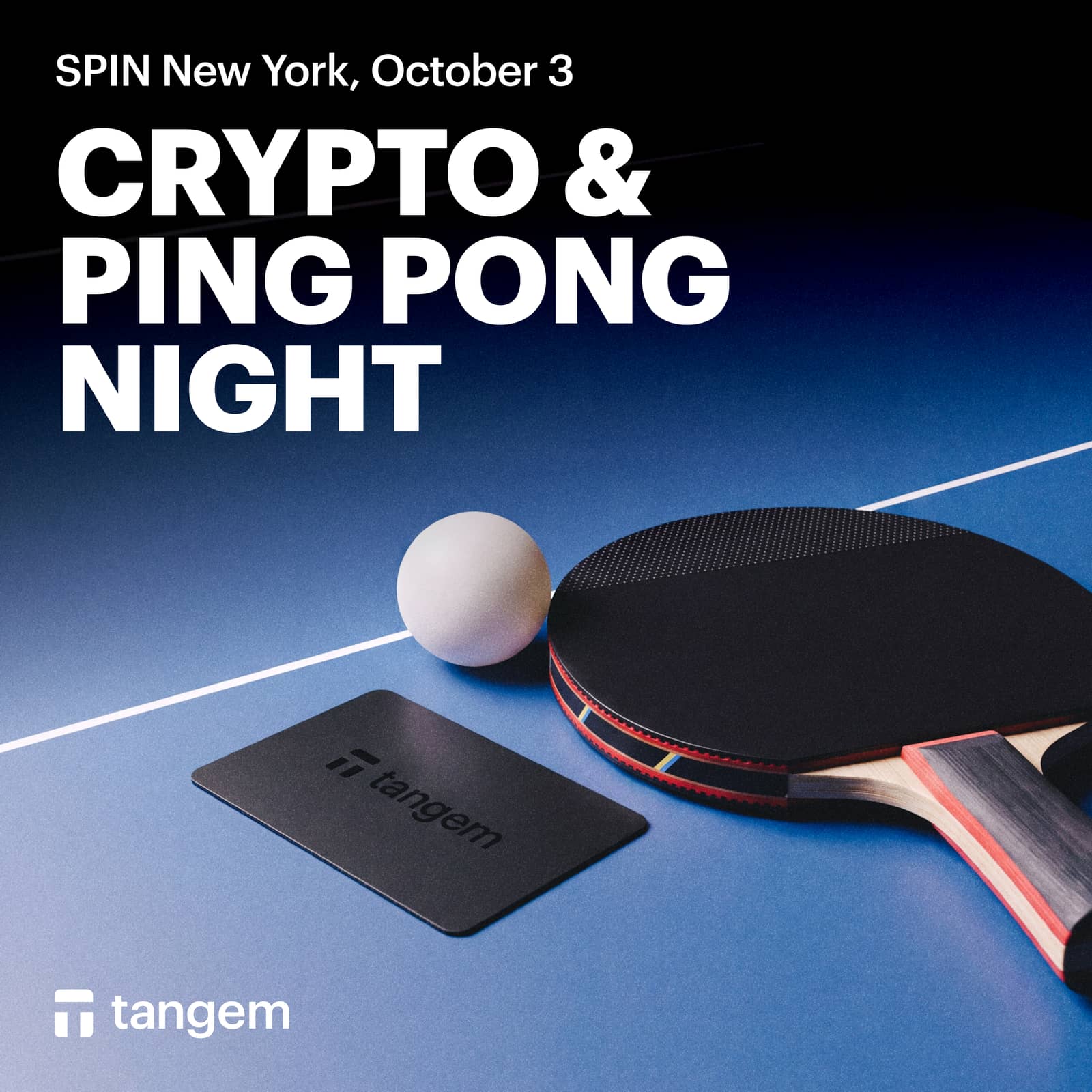 Crypto & Ping Pong night with Tangem