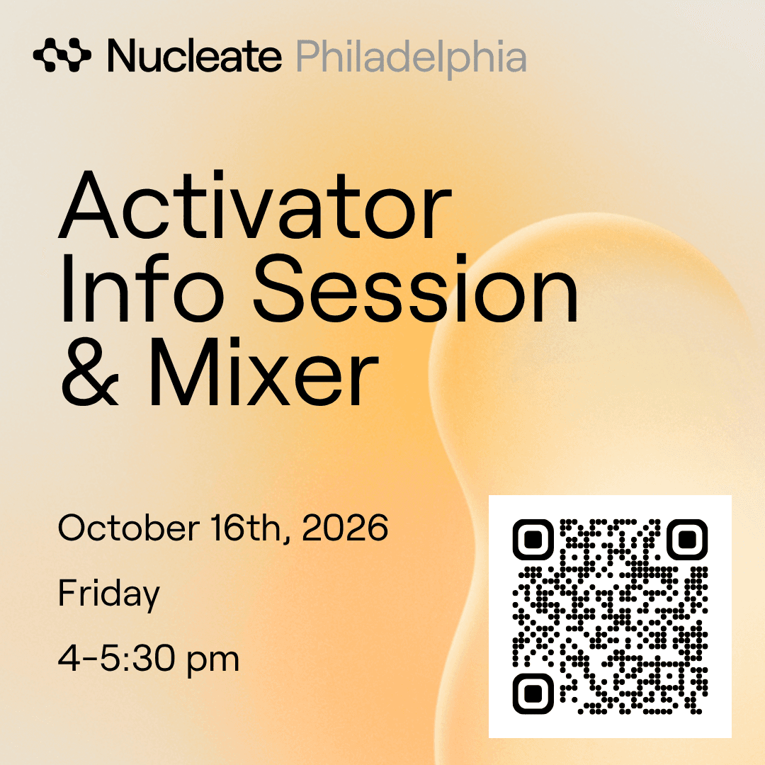Activator Info Session & Mixer by Nucleate Philadelphia