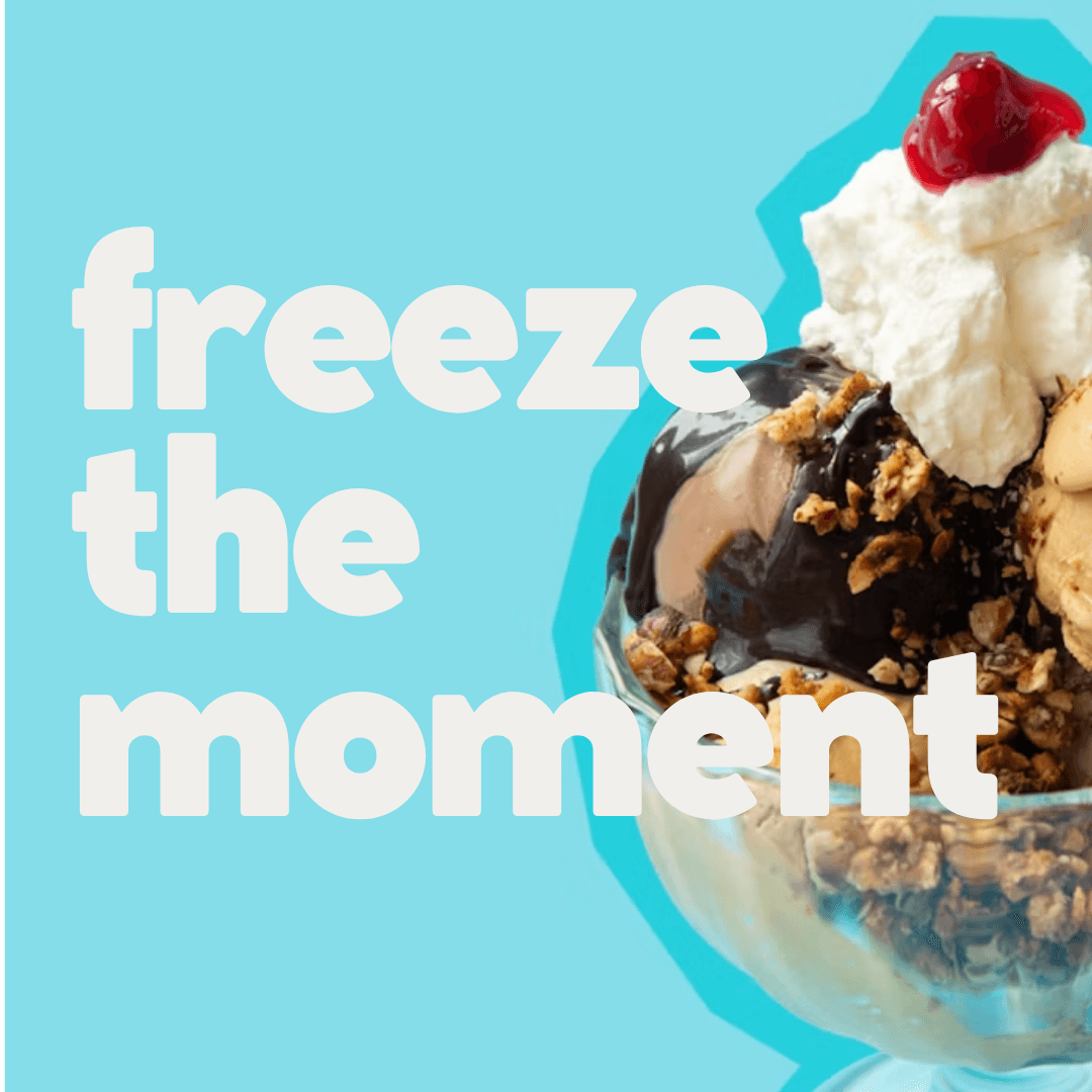 Freeze the Moment: Ice Cream Personality Portraits