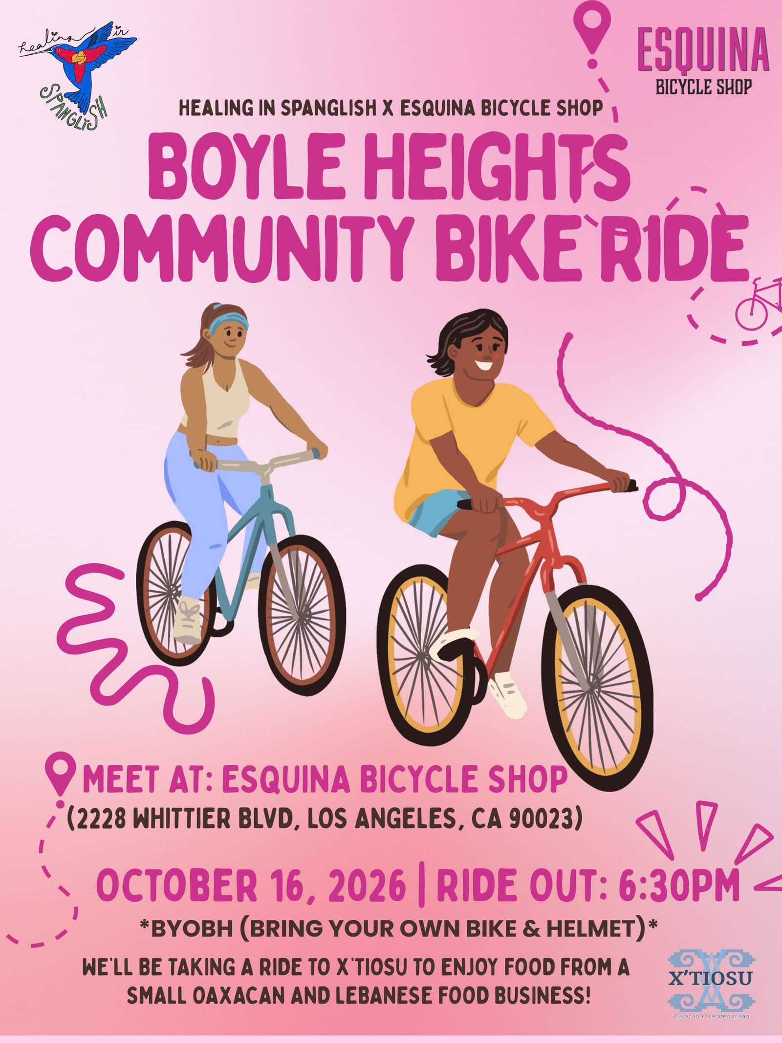 Boyle Heights Community Bike Ride