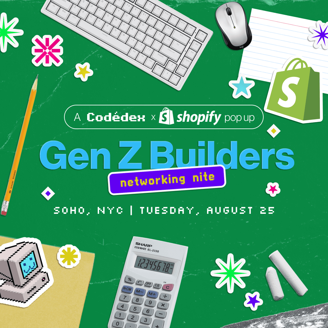 Codédex Presents: Gen Z Builders Networking Nite