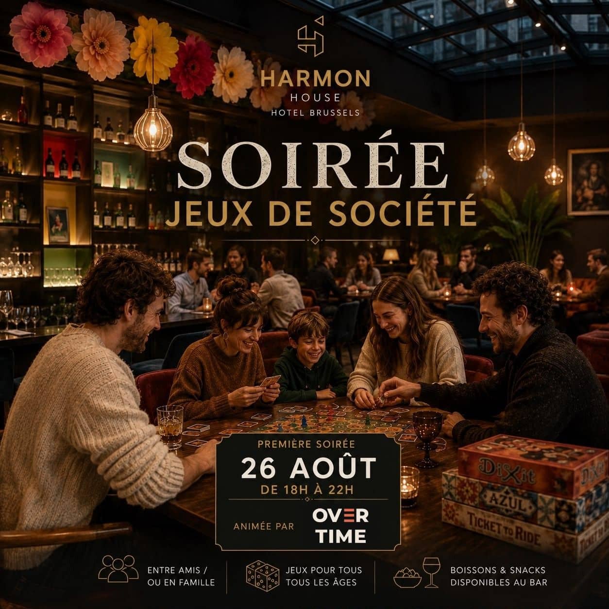 Boardgames @HarmonBrussels