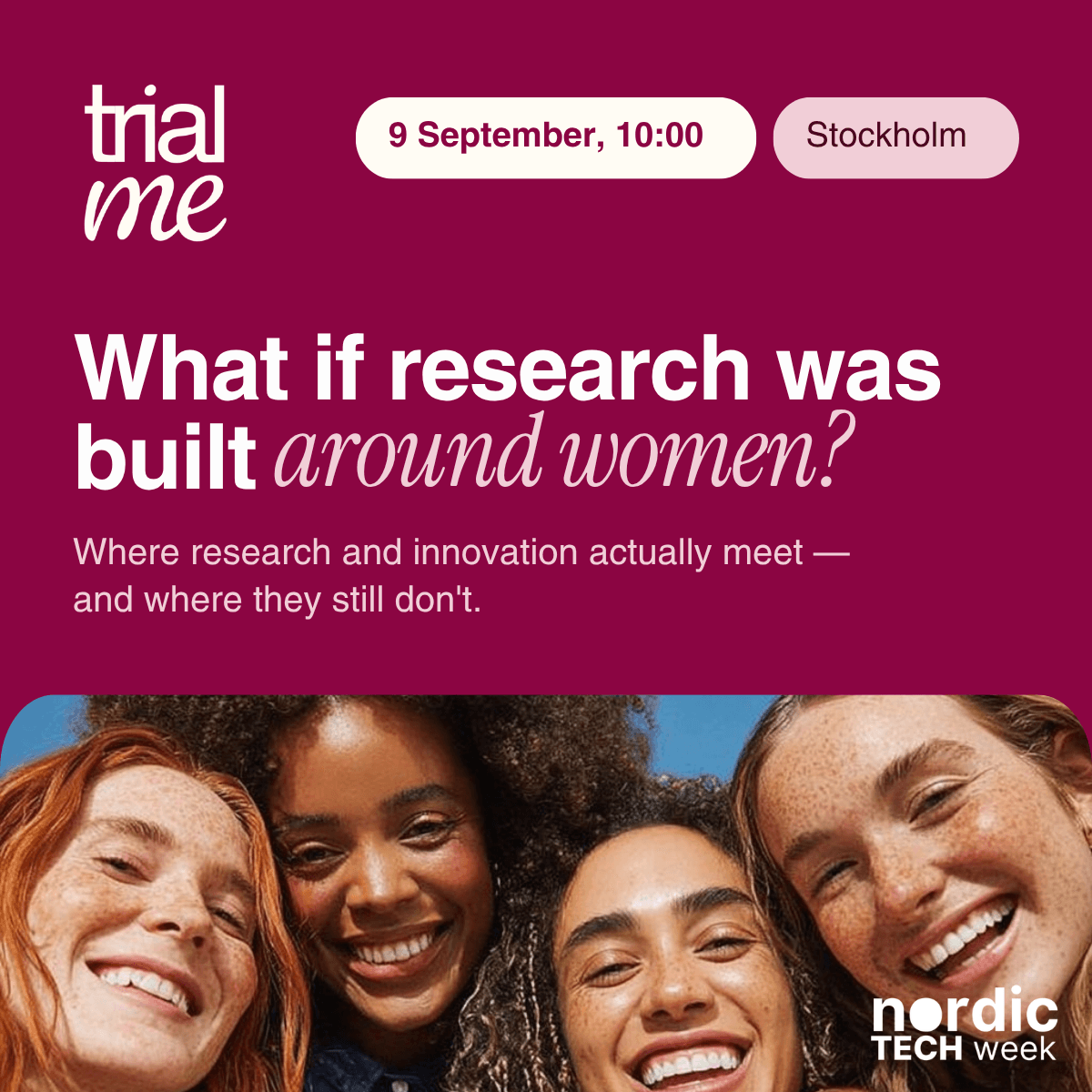 What if research was built around women?