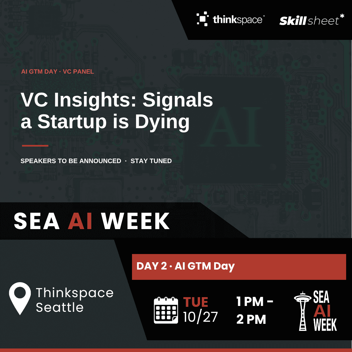 [ SEA AI Week ] AI GTM Day VC Panel: VC Insights: Signals a Startup is Dying