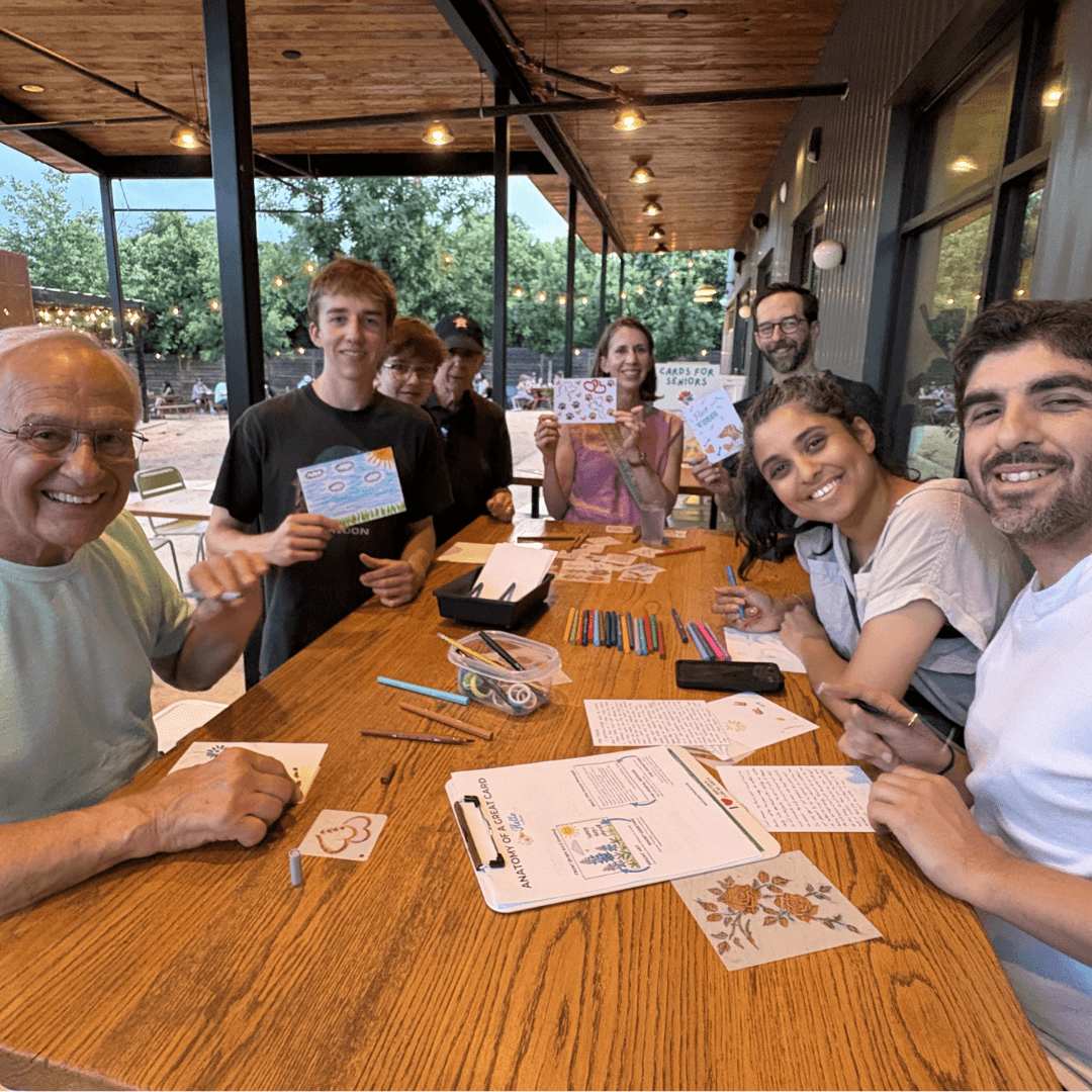 Cardmaking Meetup at Joy for Seniors