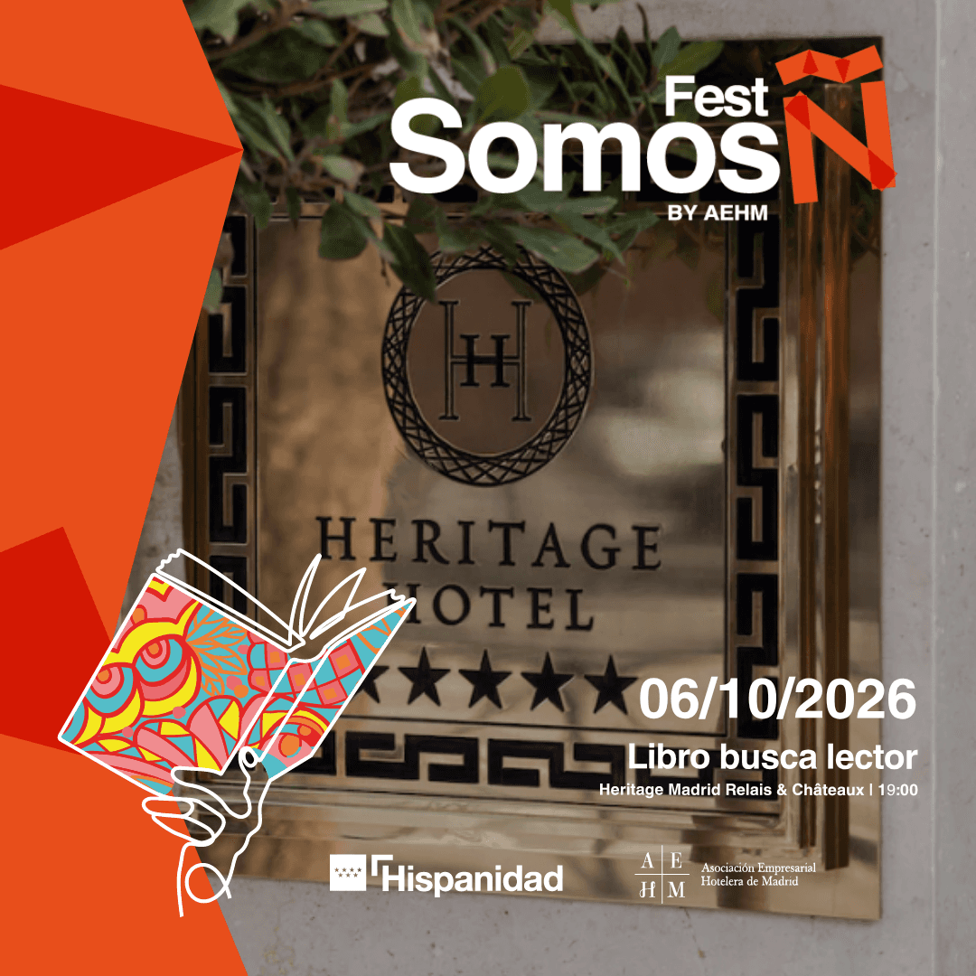 Libro busca lector x Relais & Châteaux Hotel Heritage Madrid