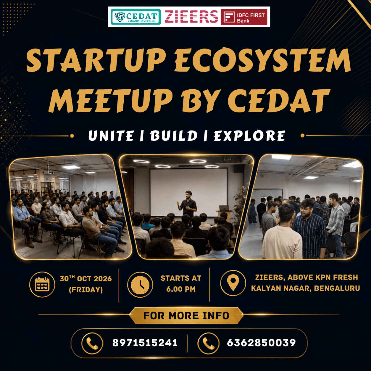 Startup Ecosystem Meetup by CEDAT