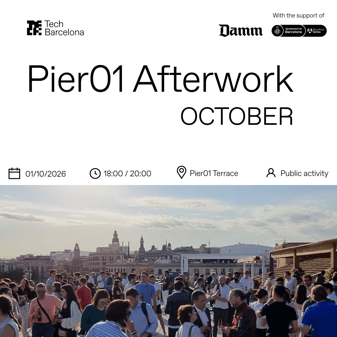 Afterwork by Tech Barcelona | Back to Pier01's Terrace