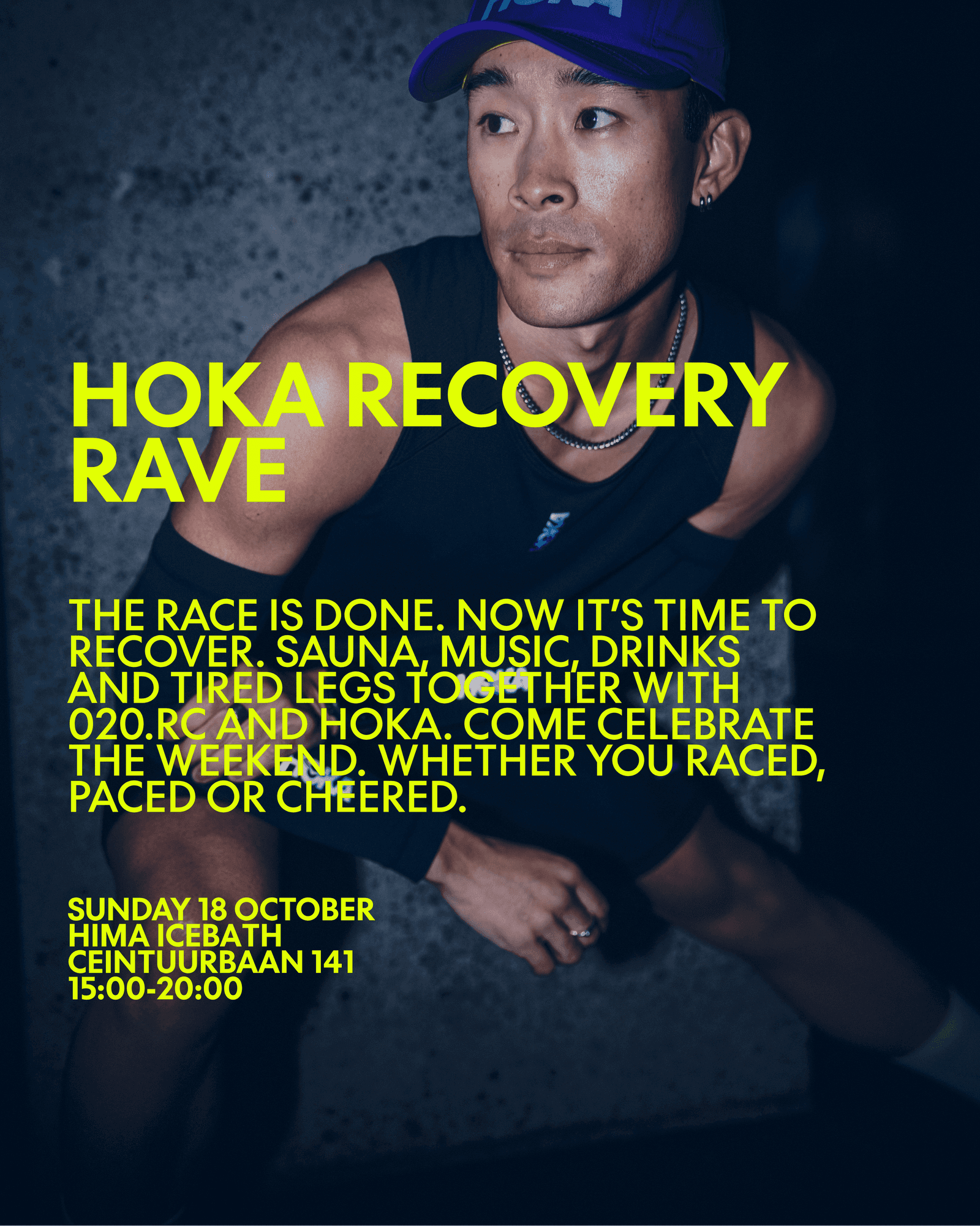 020.RC x HOKA RECOVERY RAVE @HIMA ICEBATHS