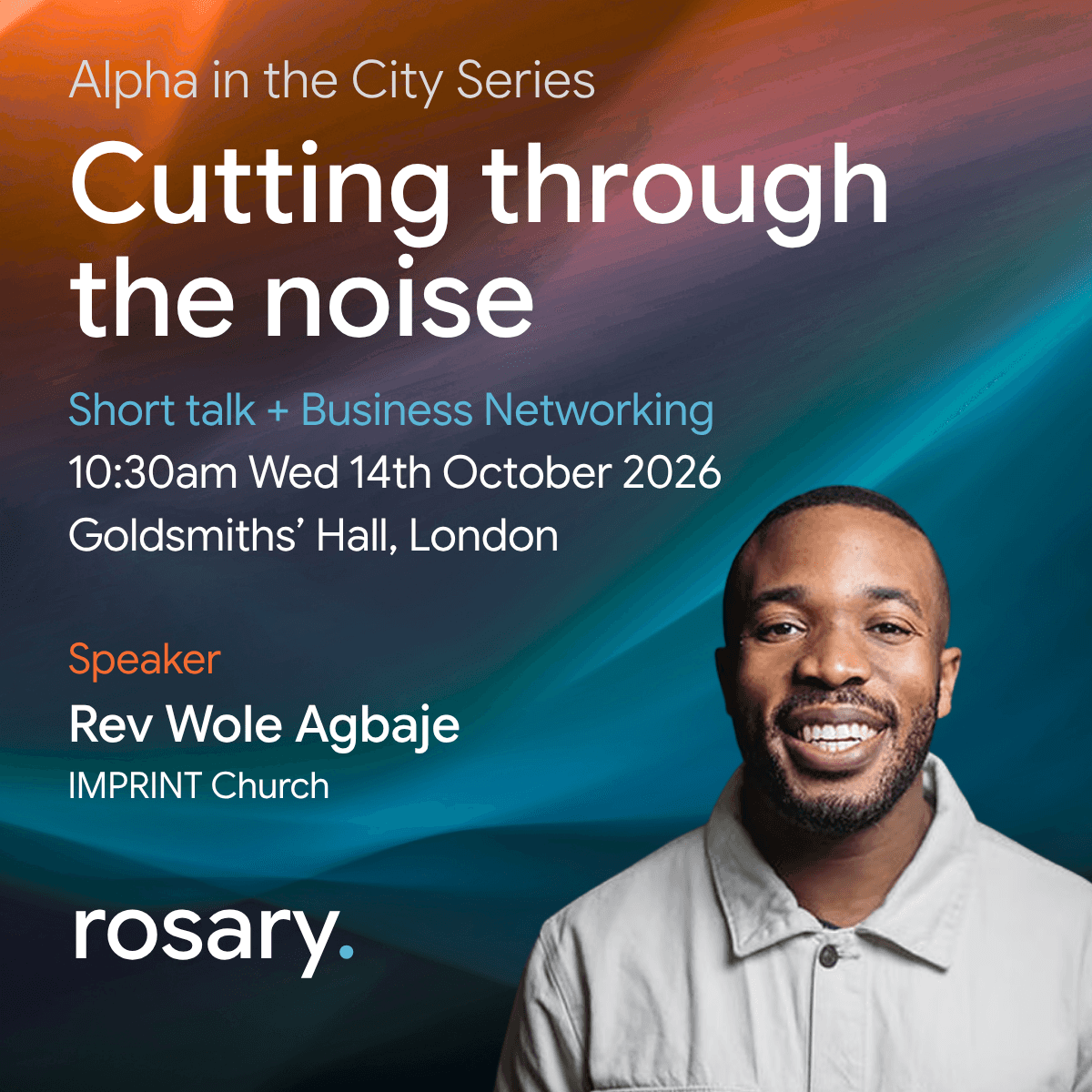 Alpha in the City Series: Cutting through the Noise