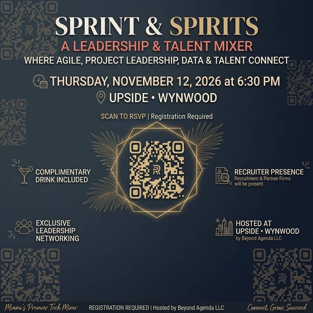 Sprint & Spirits: A Leadership & Talent Mixer