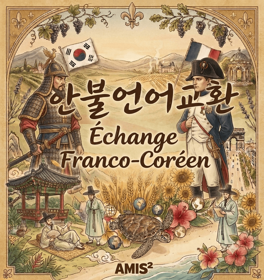 Franco-Korean Exchange 🇰🇷🇫🇷 Amis² 한불 언어교환 Paris