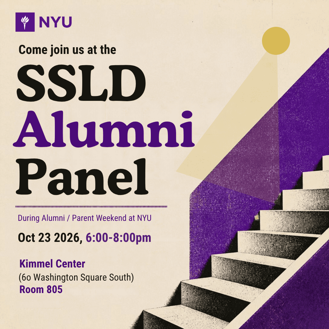 SSLD Alumni Panel