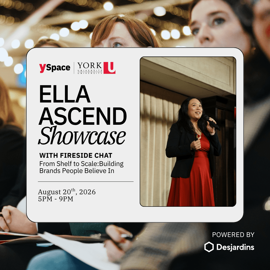 YSpace ELLA Ascend showcase and fireside chat powered by Desjardins