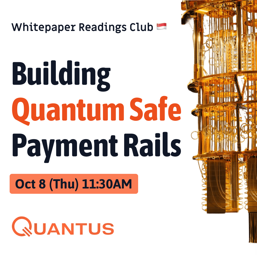 Building a Post Quantum Payment Network