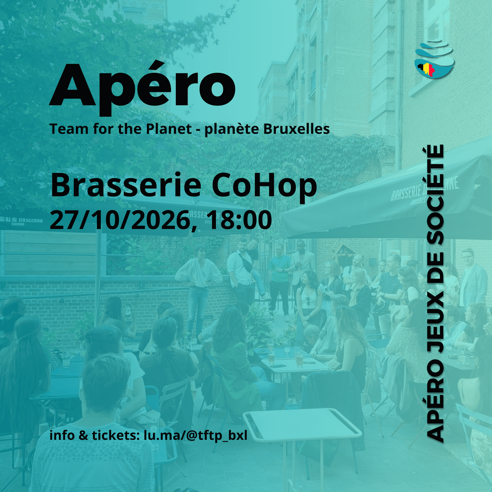 Apéro jeux de société 🍻 (Planète Bruxelles)