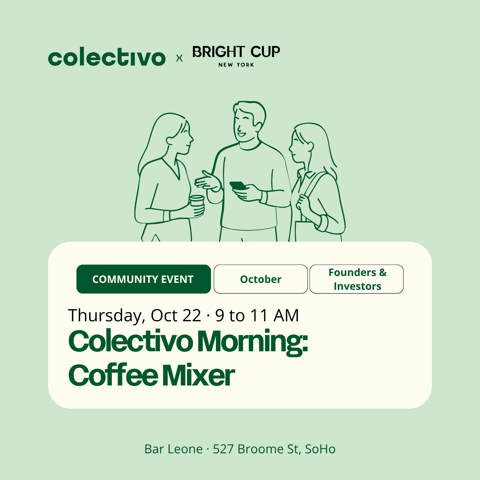 Colectivo Coffee Mixer x Bright Cup