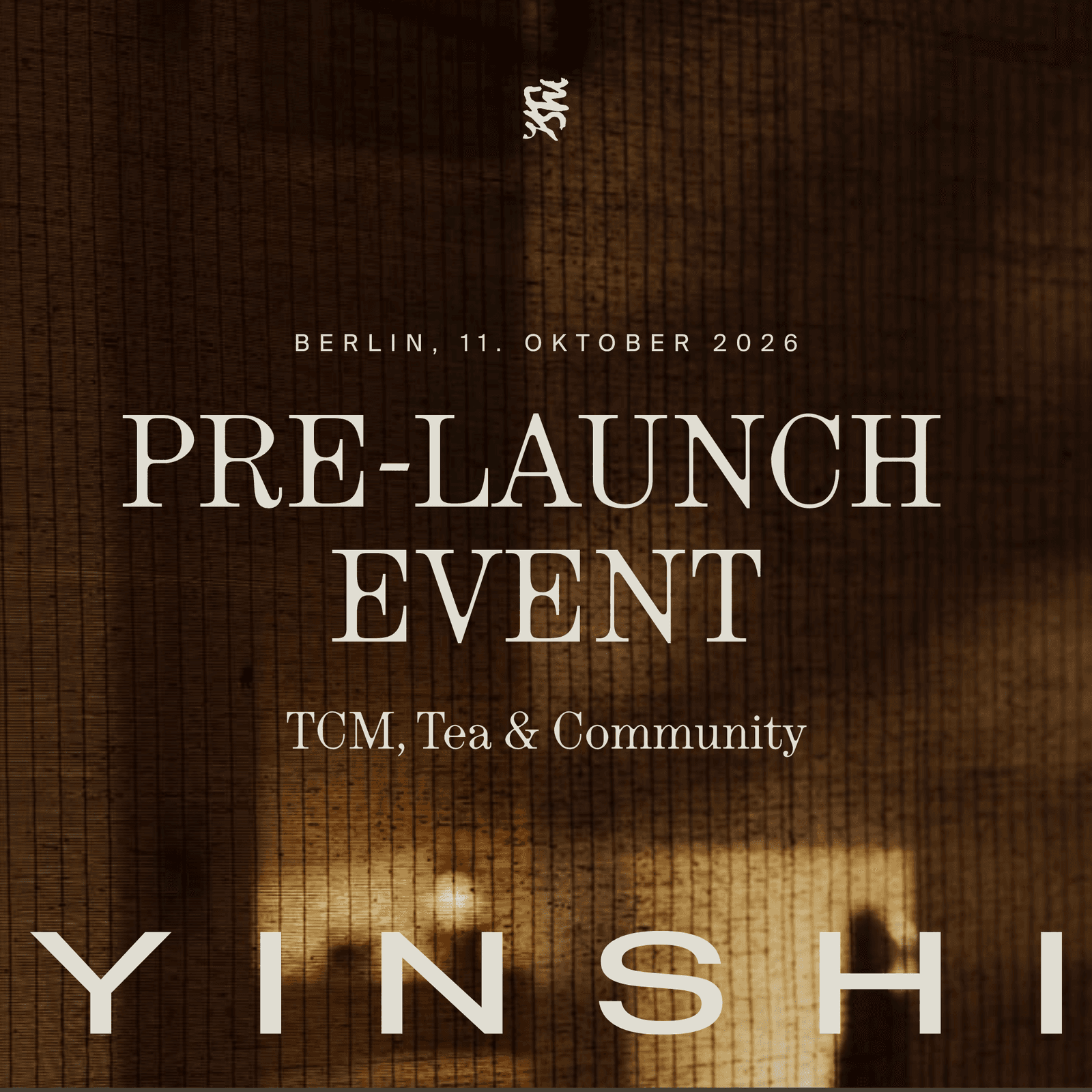 Yinshi Pre-Launch Event: TCM, Tea & Community