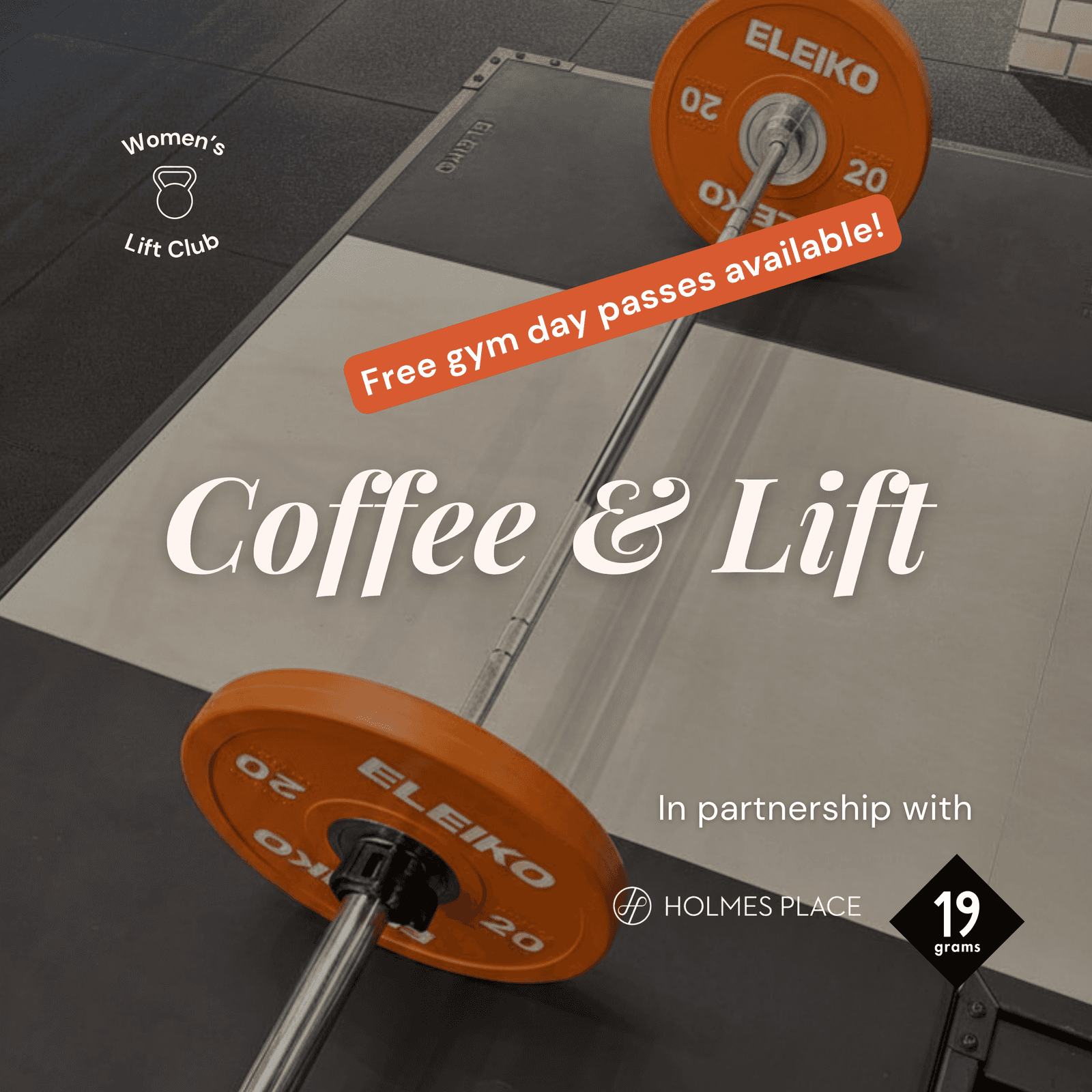 Coffee & Lift Saturdays #17 — Women+ Gym Meetup