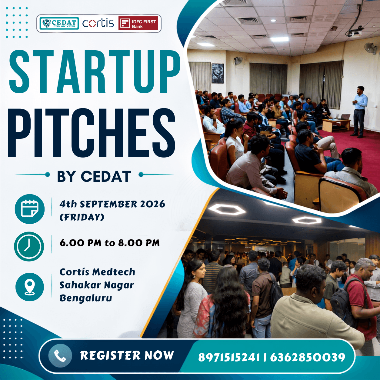 Startup Pitches by CEDAT