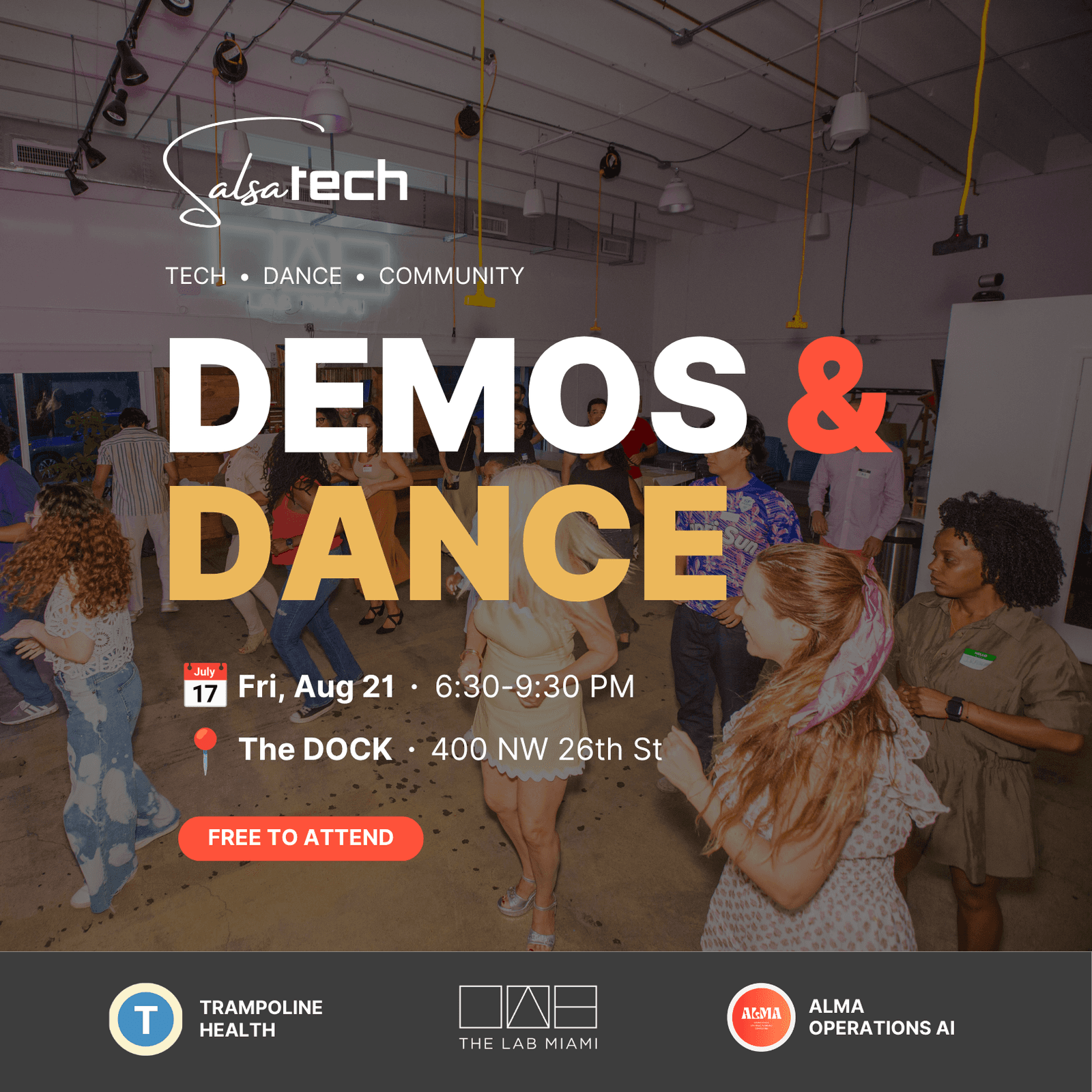 🪩 Demos & Dance 🪩