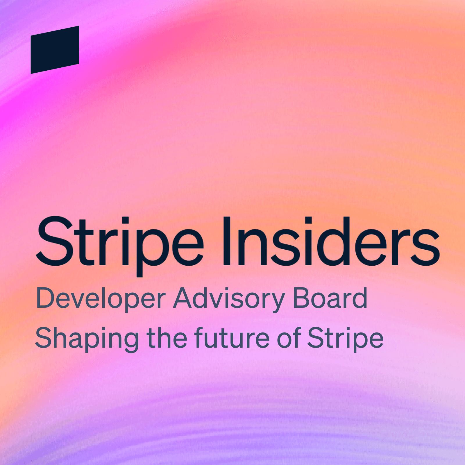 Stripe Insiders Developer Happy Hour