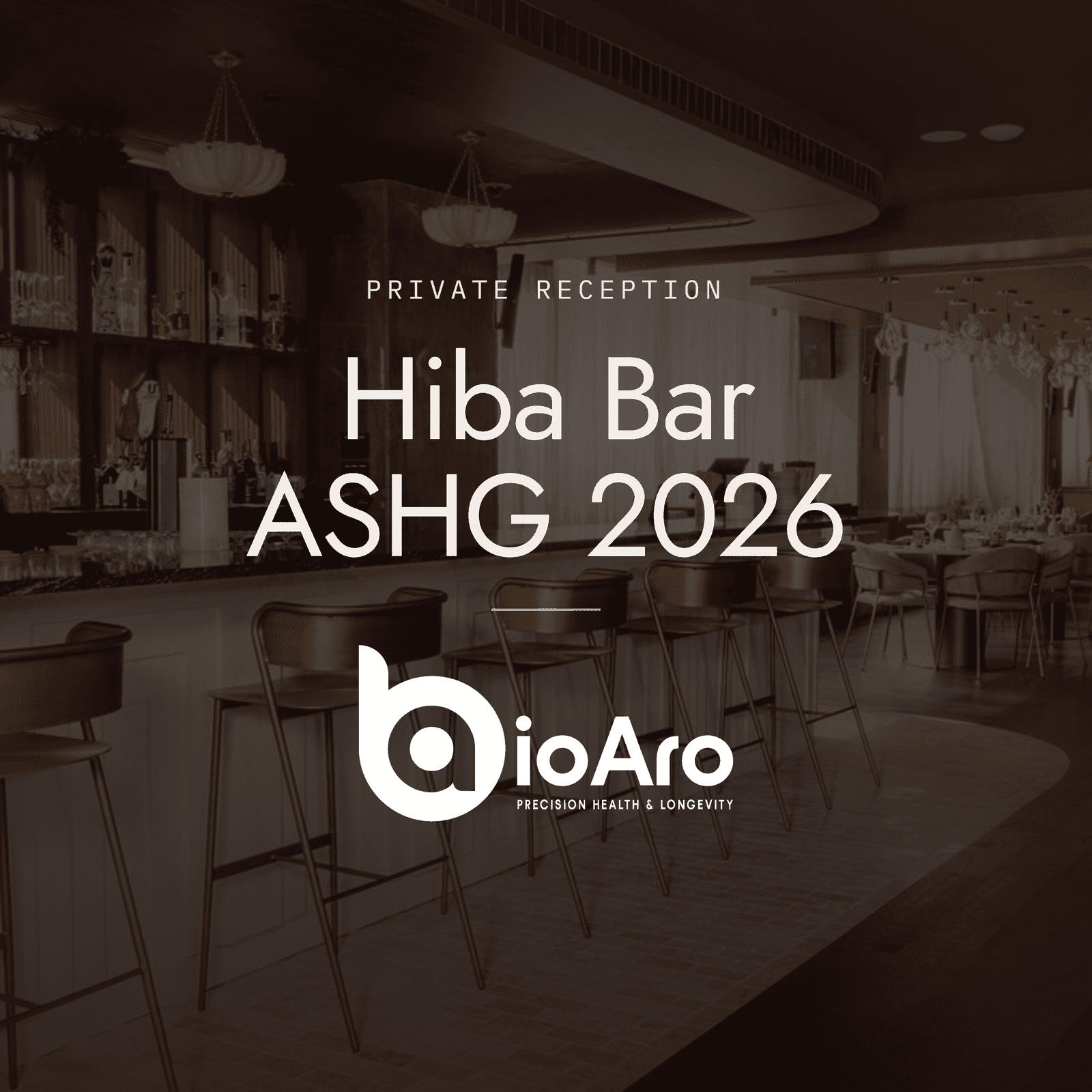 BioAro ASHG Reception