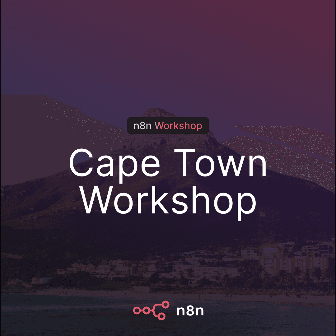 n8n Workshop Cape Town - Innovating with n8n