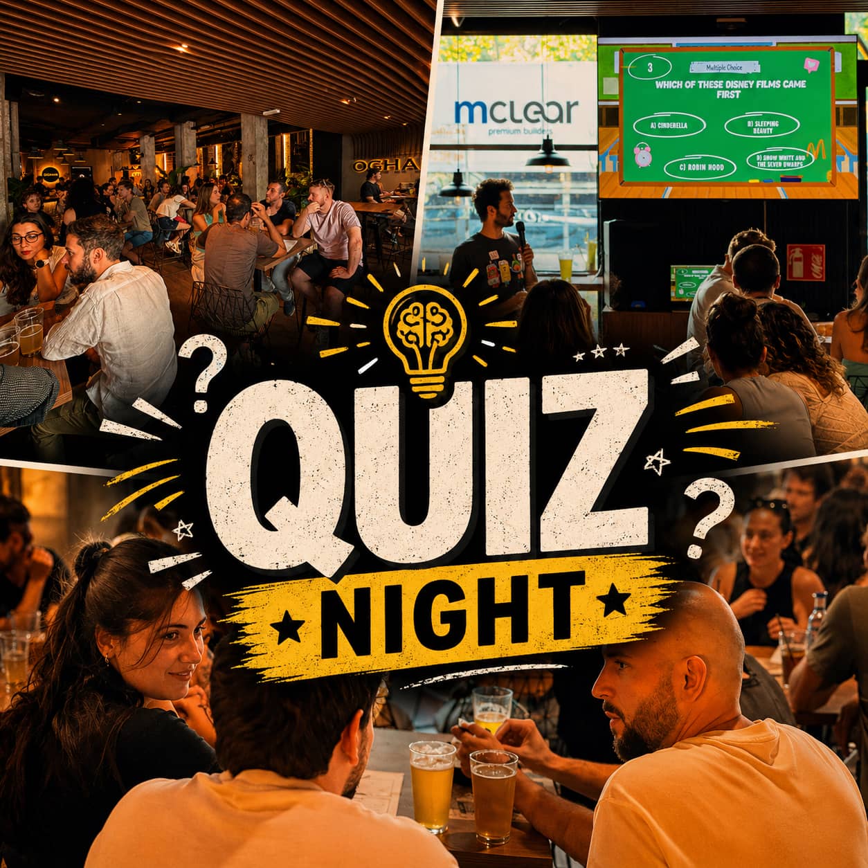 🧠 BAR QUIZ & CHILL NIGHT — Trivia with a Twist + PRIZES