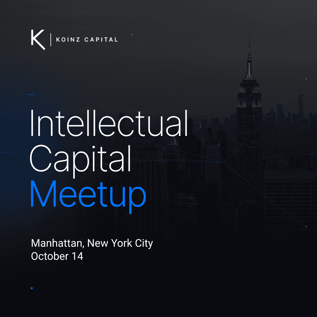 NYC / Intellectual Capital Meetup by Koinz Capital
