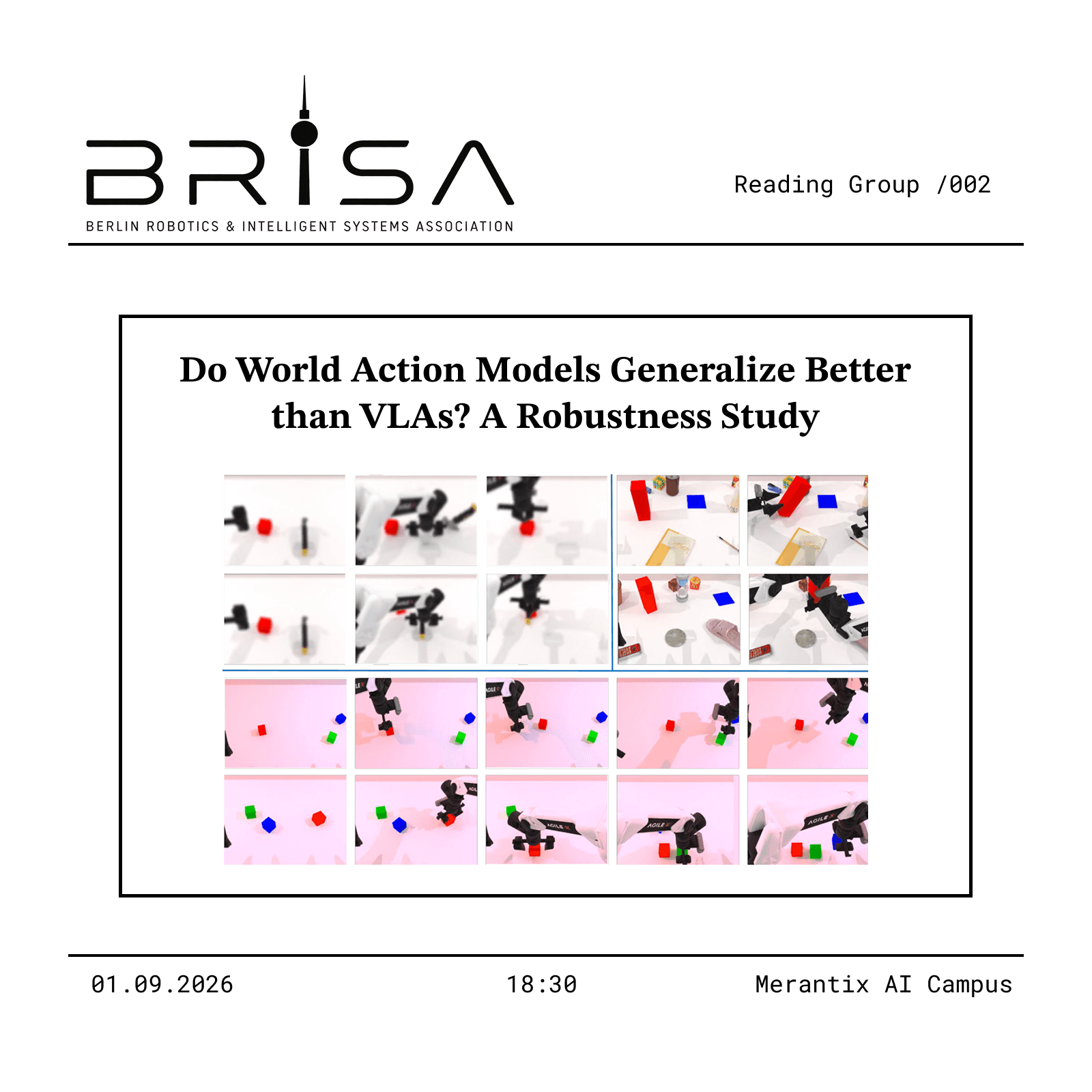 BRISA Reading Group 02 - Do WAMs Generalize Better than VLAs?