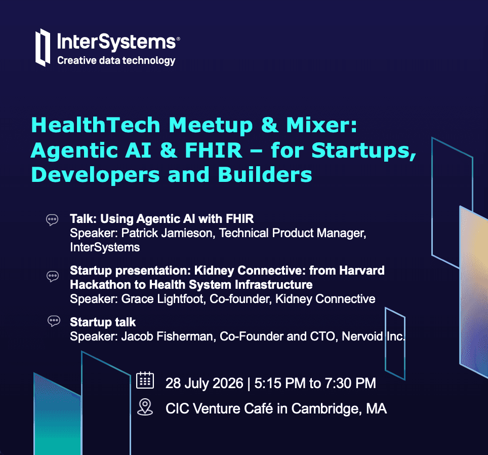 HealthTech Meetup & Mixer: Agentic AI & FHIR for Startups and Developers
