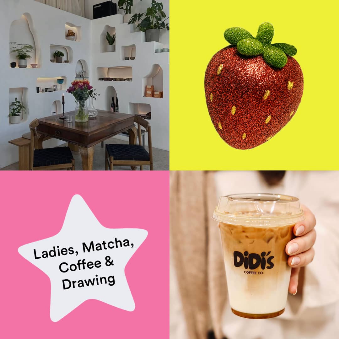 Ladies, Matcha, Coffee & Drawing