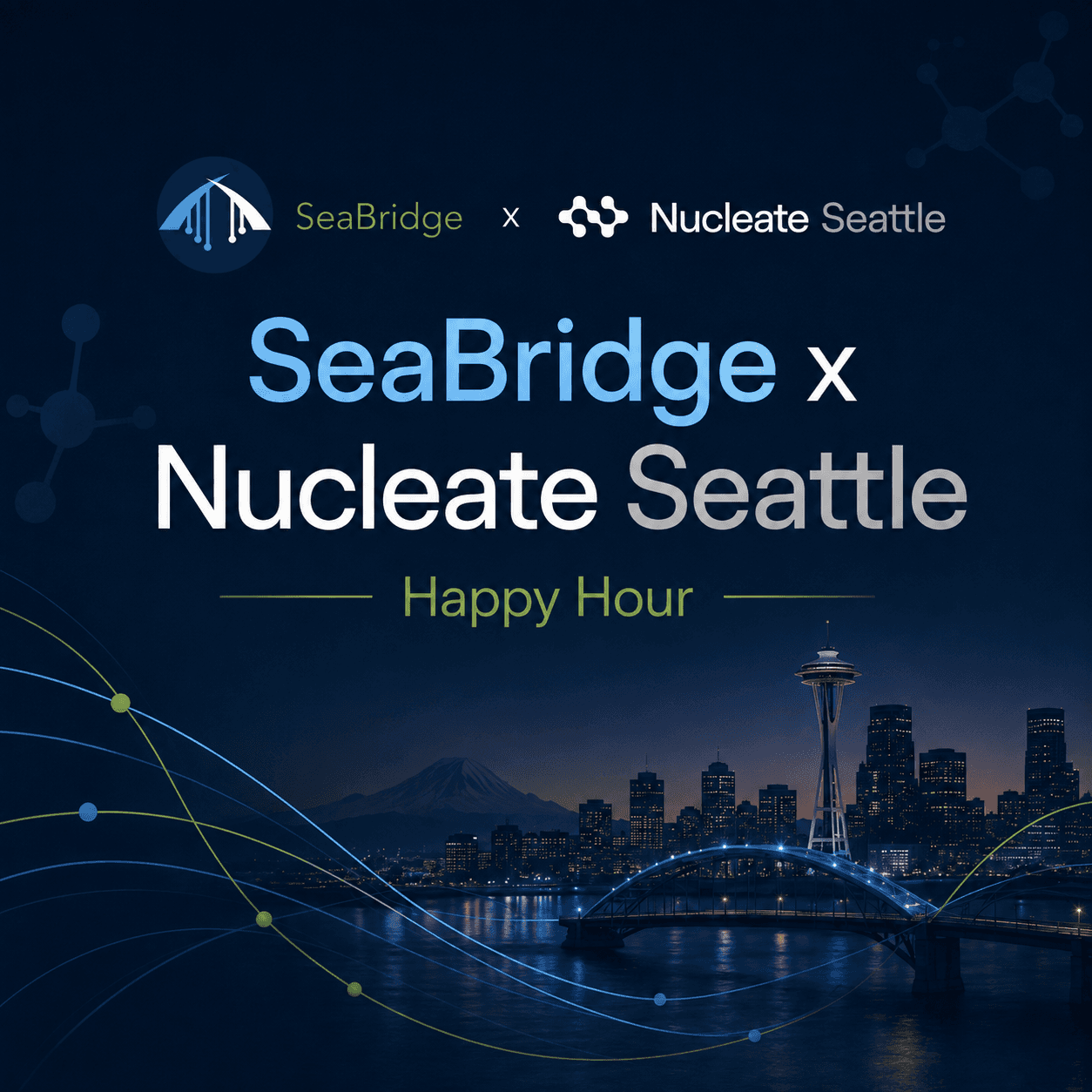 SeaBridge x Nucleate Seattle Happy Hour
