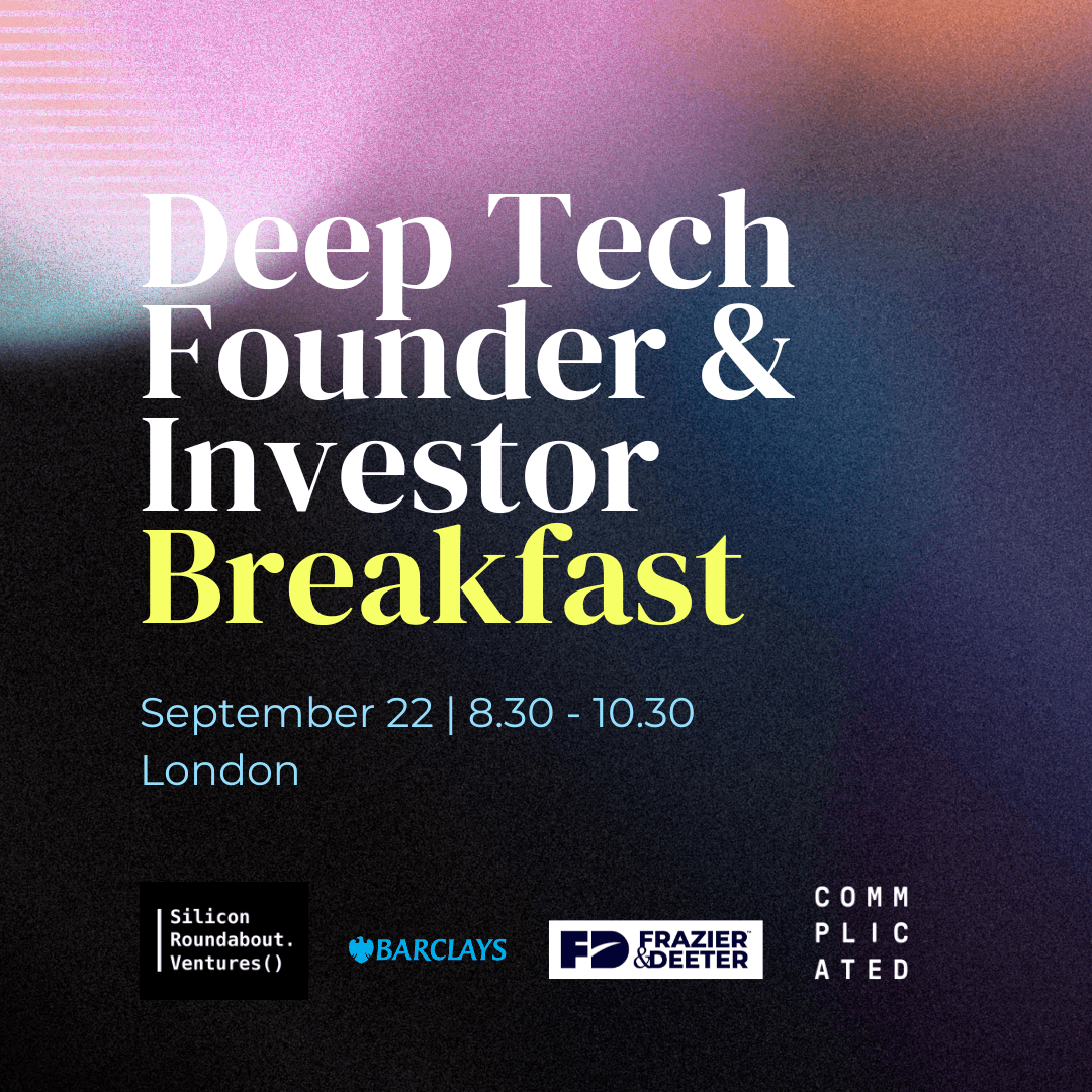 Deep Tech Founder & Investor Breakfast