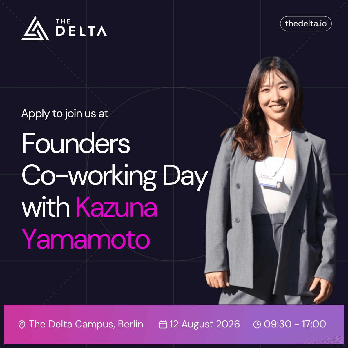 Founders Co-working Day with Kazuna Yamamoto