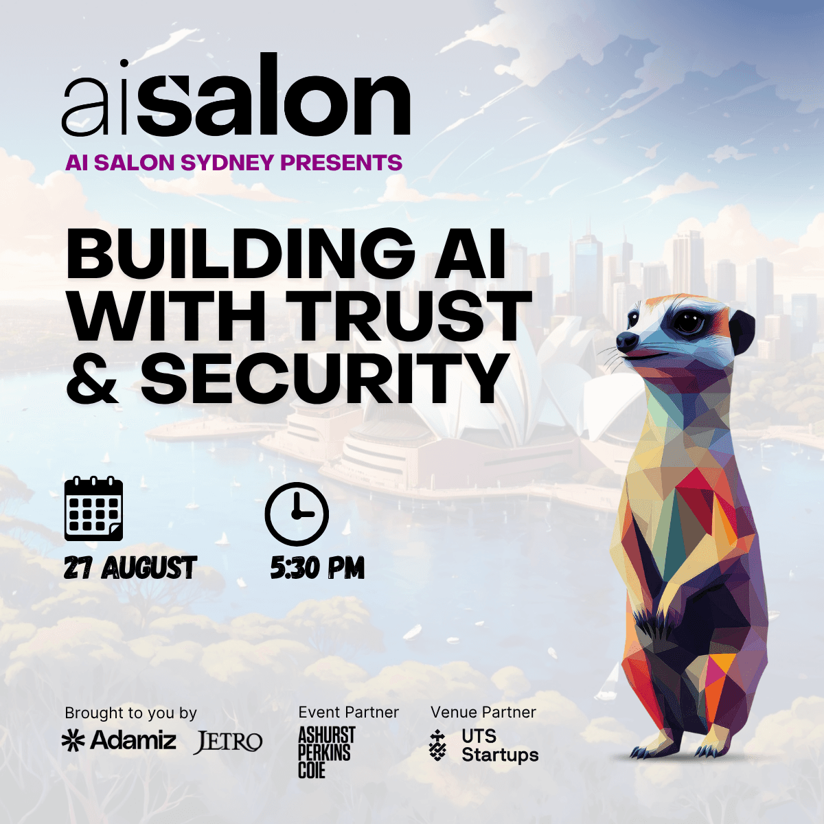 AI Salon Sydney | Building AI with Trust & Security