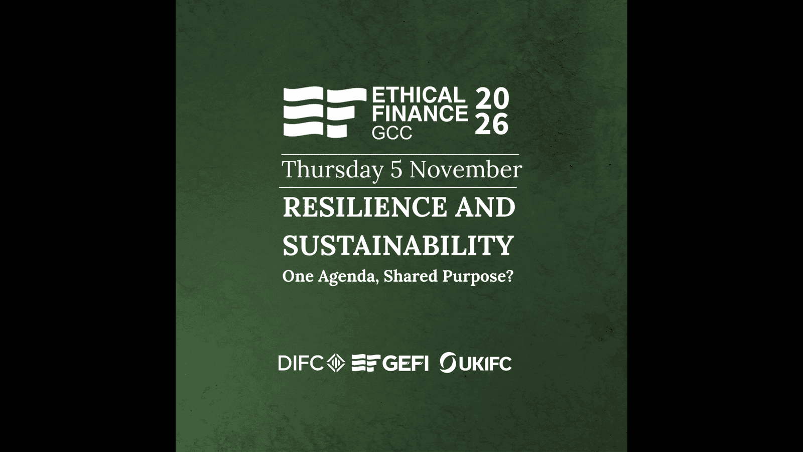 Ethical Finance GCC 2026