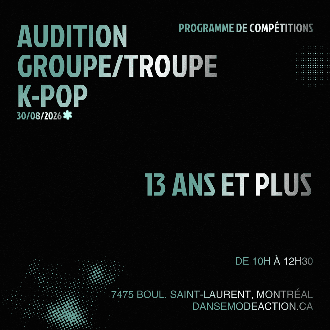 Audition Groupe K-Pop | K-Steez