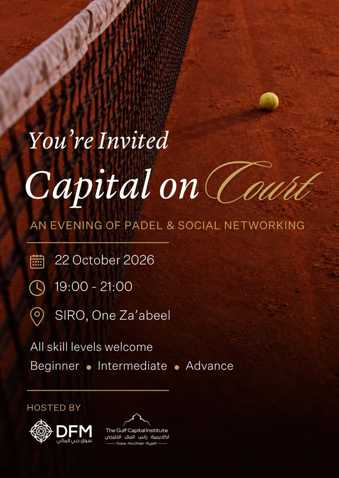 Capital on the Court 🎾