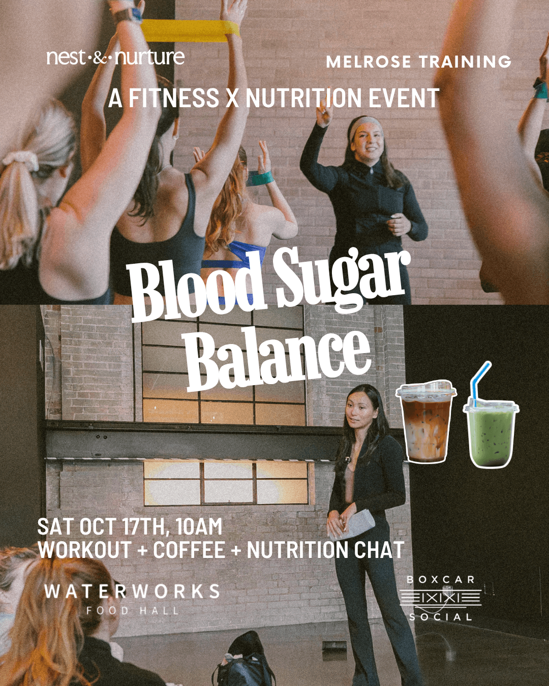 Workout x Nutrition Event: Blood Sugar Balance