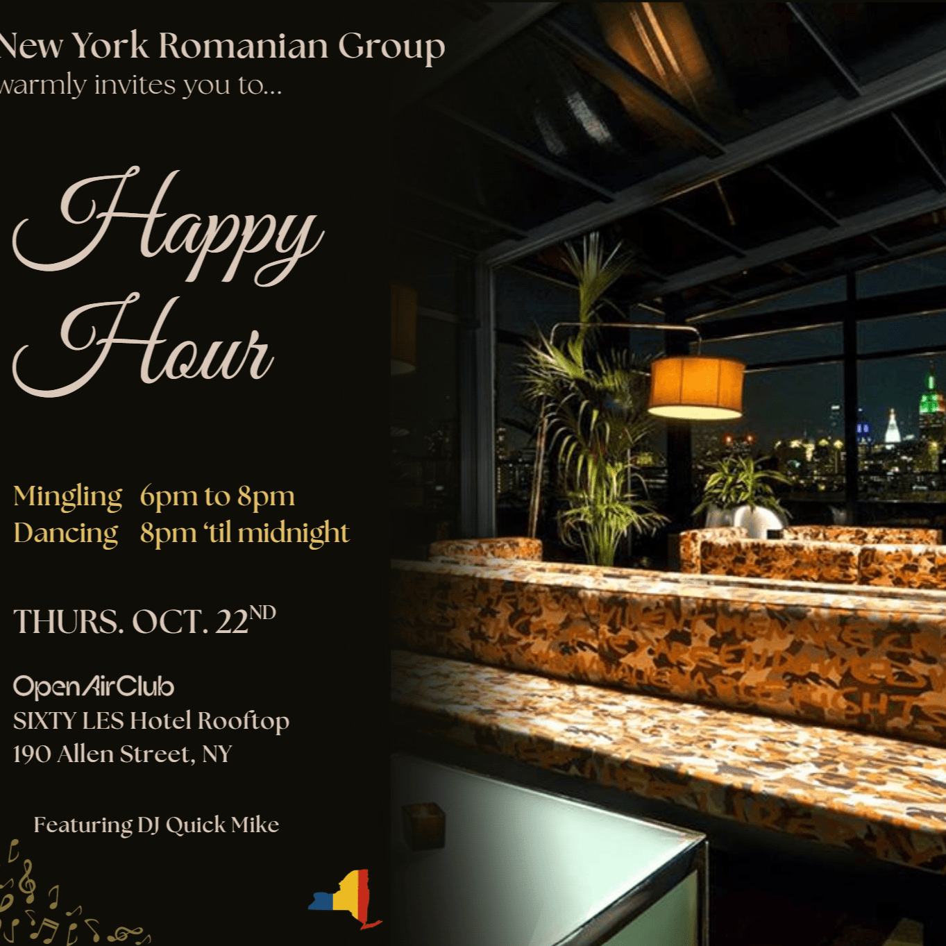 NY Romanian Group October Happy Hour