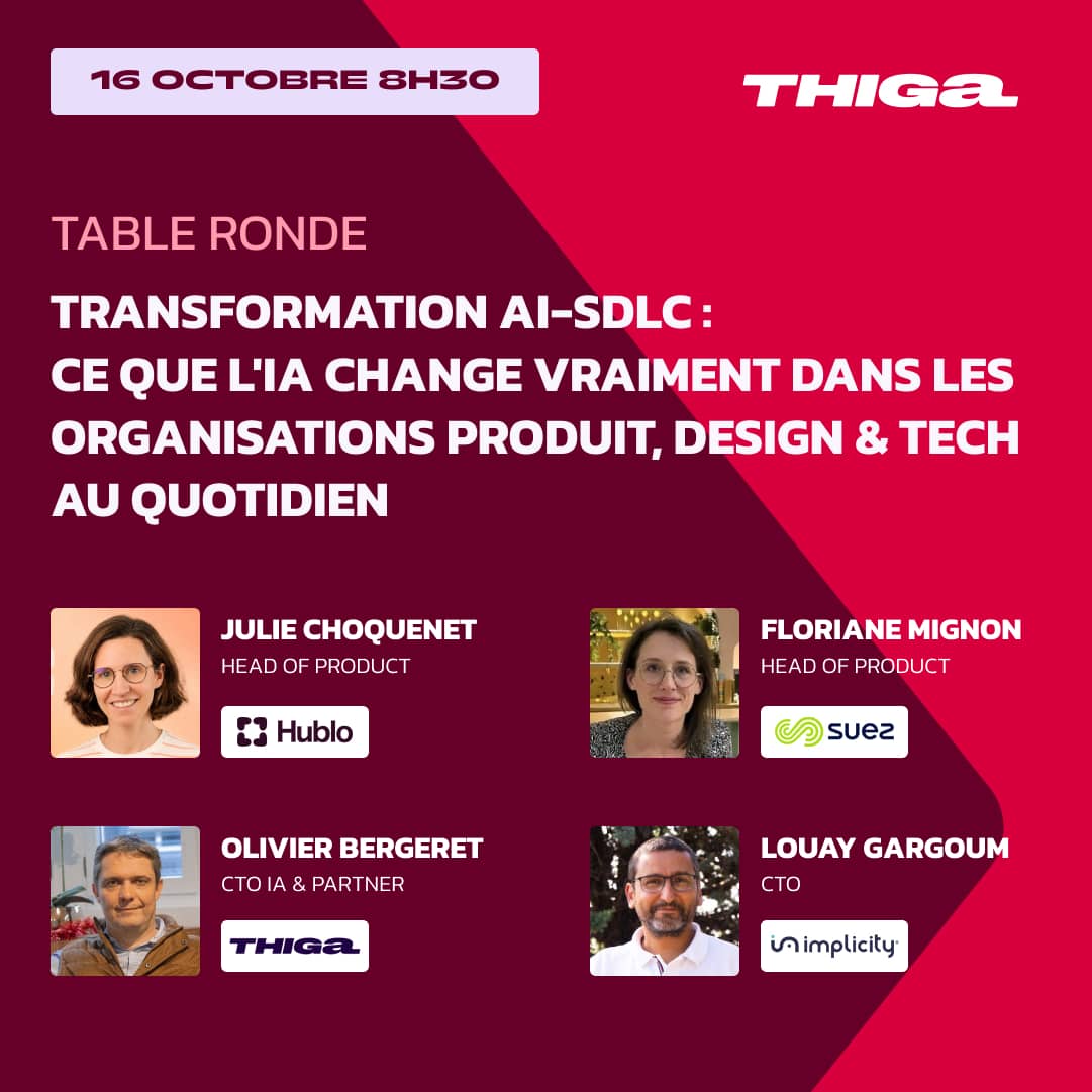 Transformation AI-SDLC : ce que l'IA change vraiment dans les organisations Produit, Design & Tech au quotidien