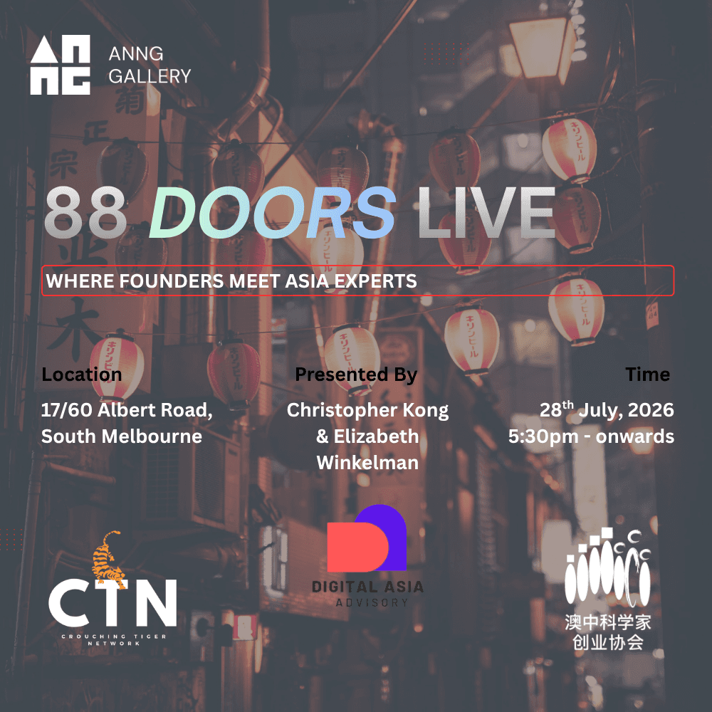 88 Doors Live: Australia, Asia & the AI Opportunity