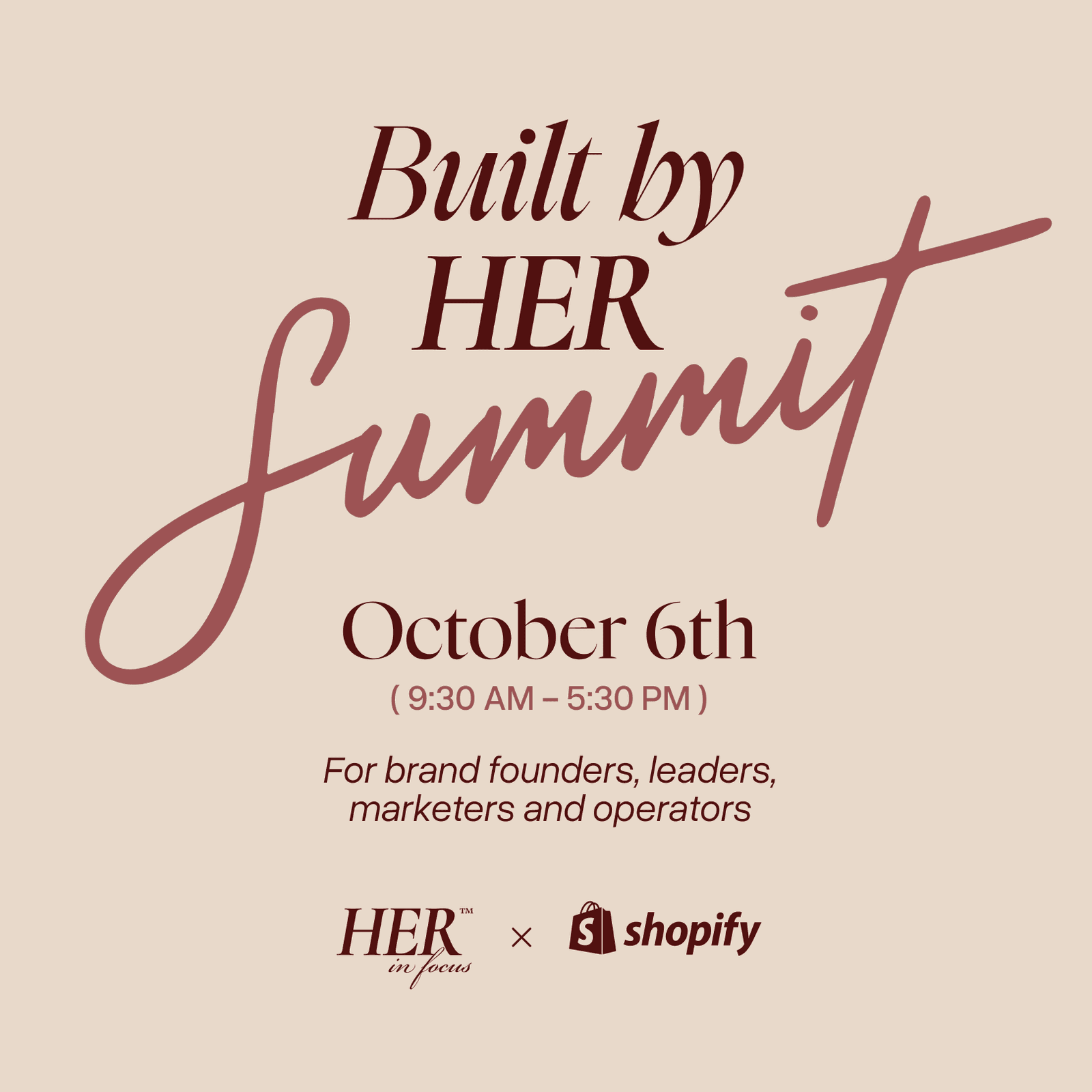 HER In Focus: Built by HER Summit