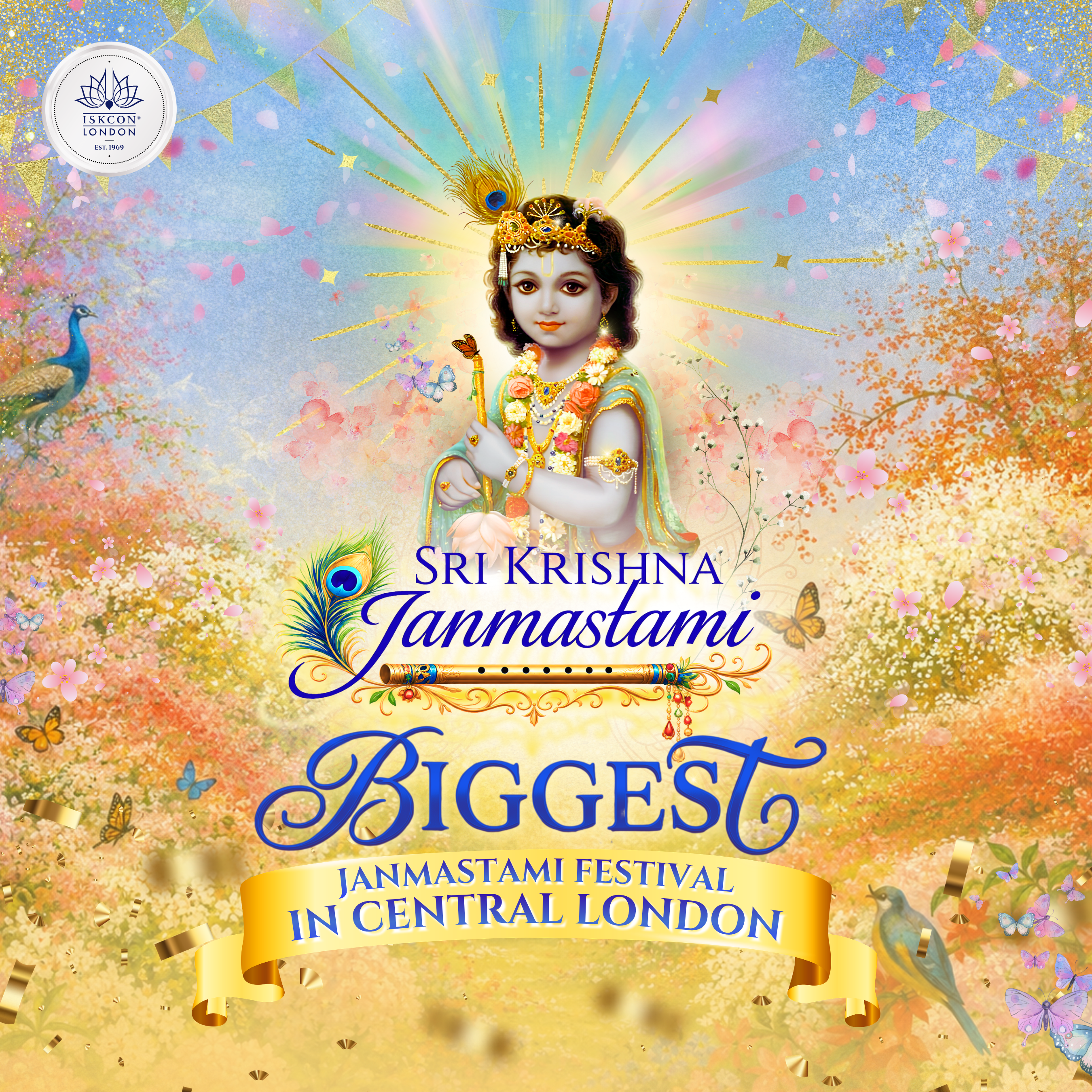 Janmastami 2026 at ISKCON London