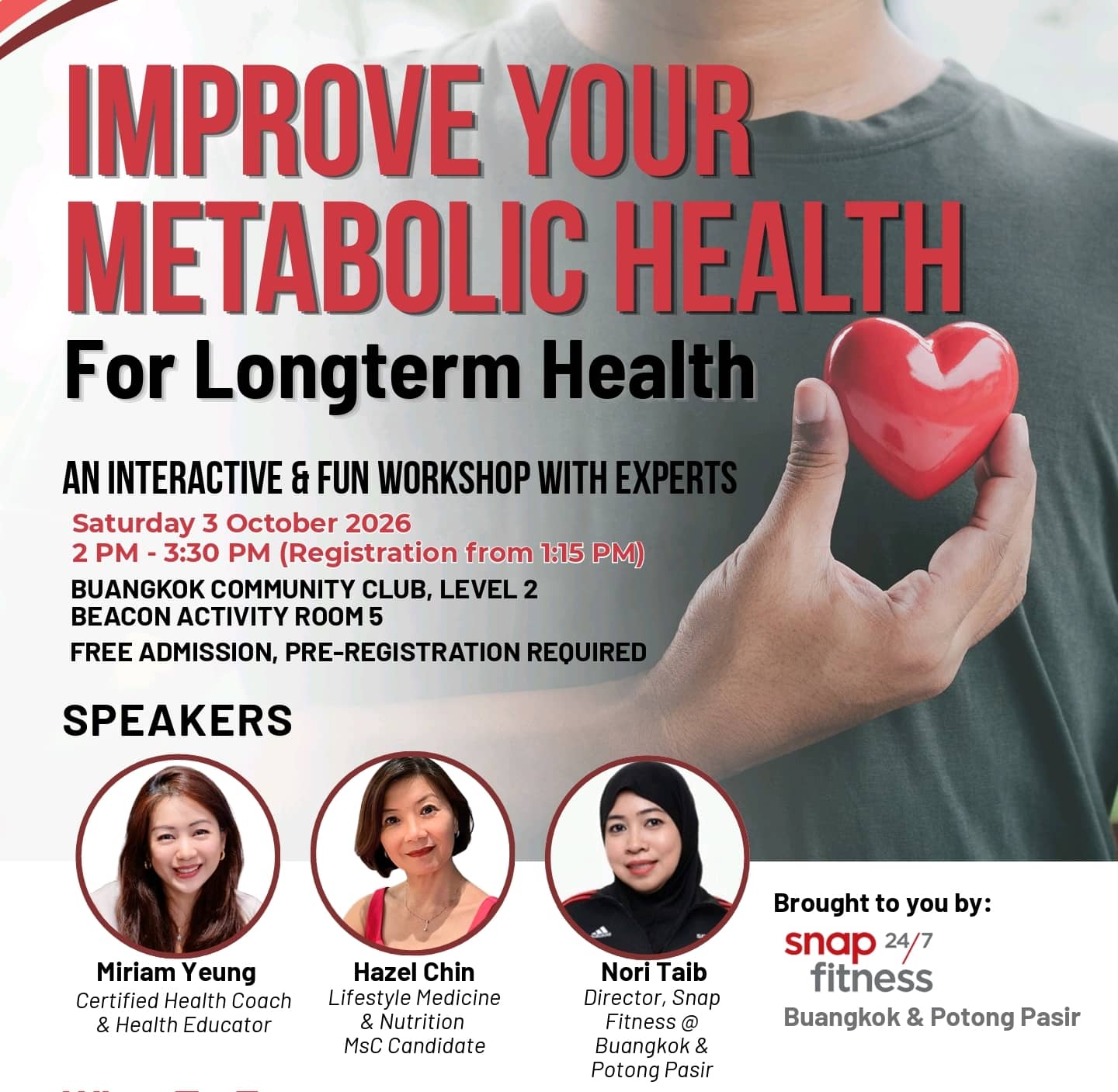 IMPROVE YOUR METABOLIC HEALTH